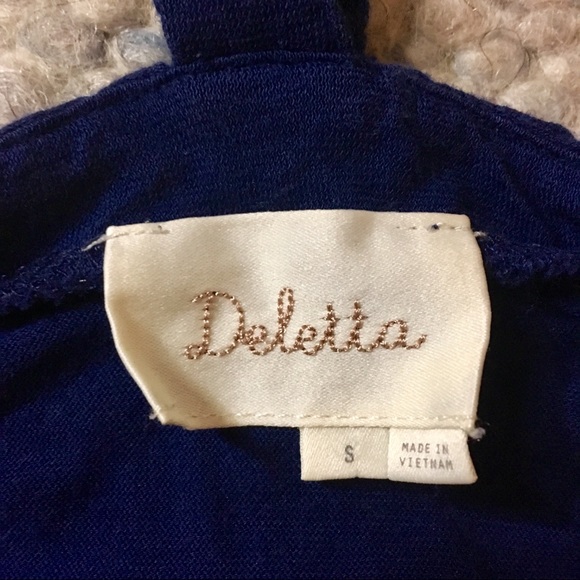 Anthropologie Deletta Ruched Tank Top - Picture 6 of 7